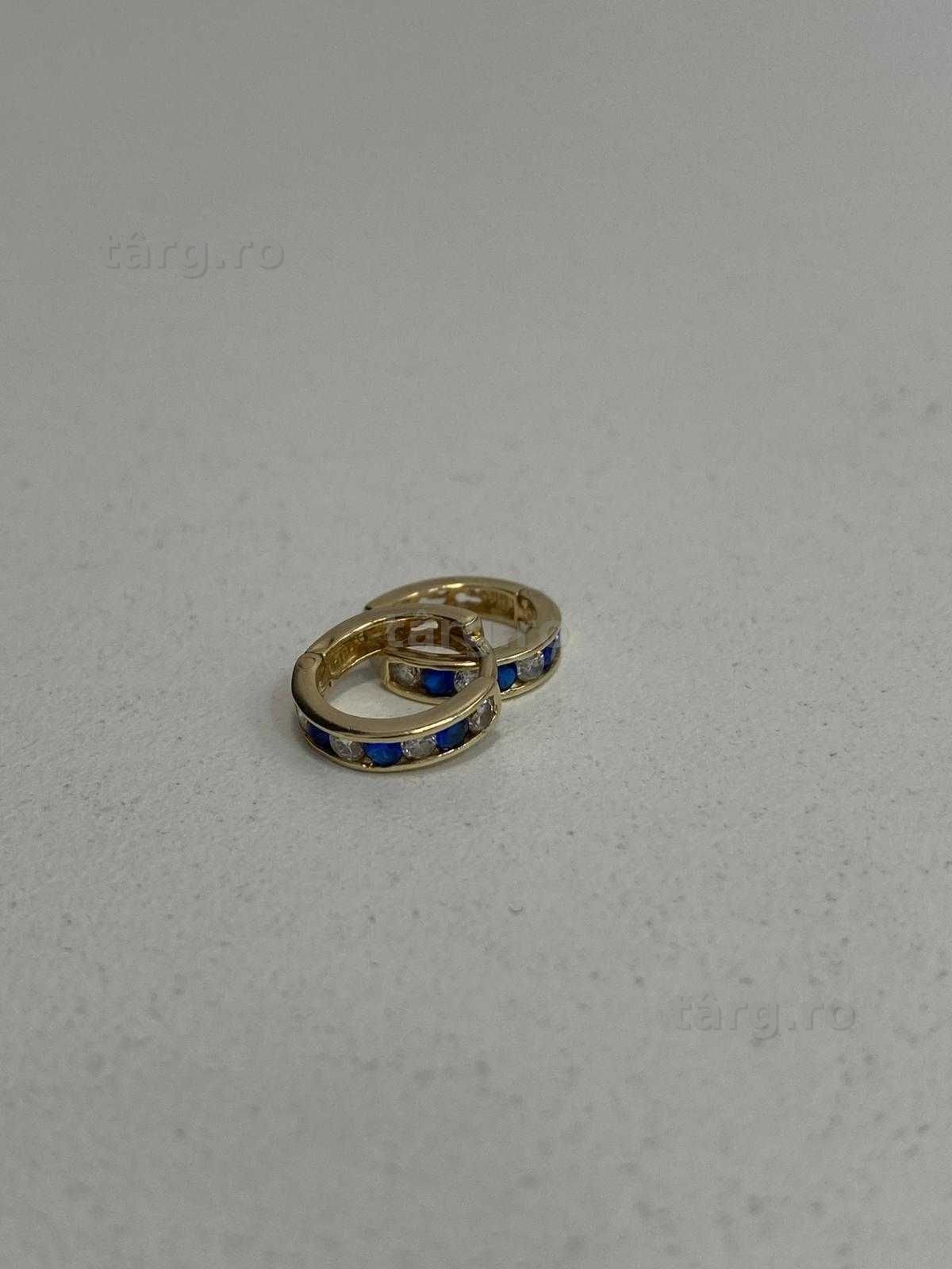 Cercei aur 14K 1.57g (AG13 B55803) Garantie 2 Ani