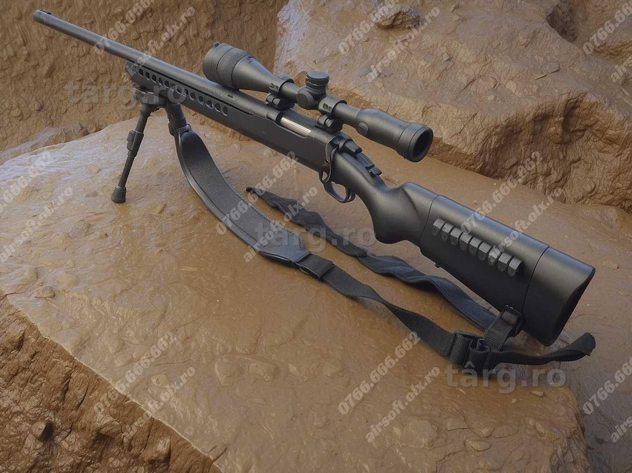 Pusca ~OMEGA~ Luneta NOUA [Piston Metal] !! (Accesorii) Carabina Arc