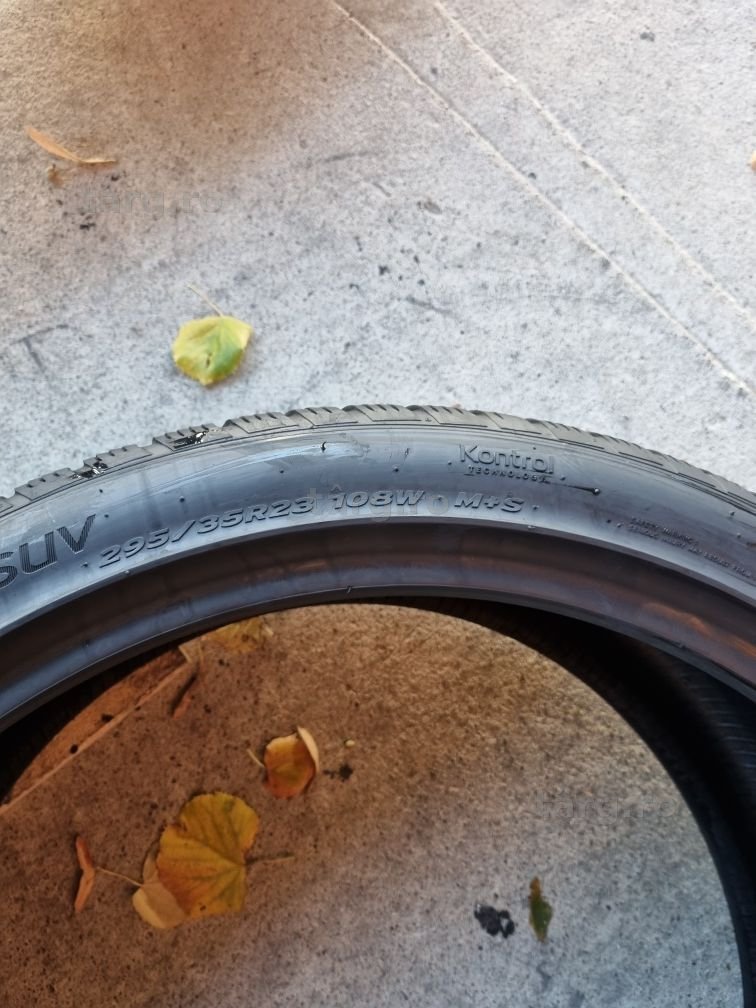2 anvelope iarna HANKOOK 295/35/23 DOT 2019 PRET PER BUCATA 5