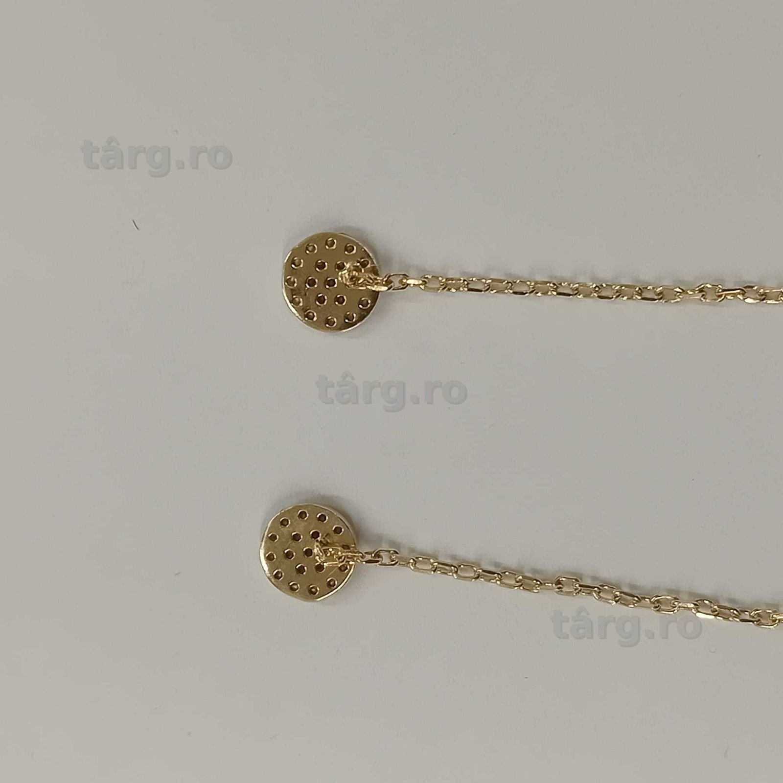Cercei Aur 14k 1.46g (ag49 Esplanada b.8469) 2 ani garantie 5