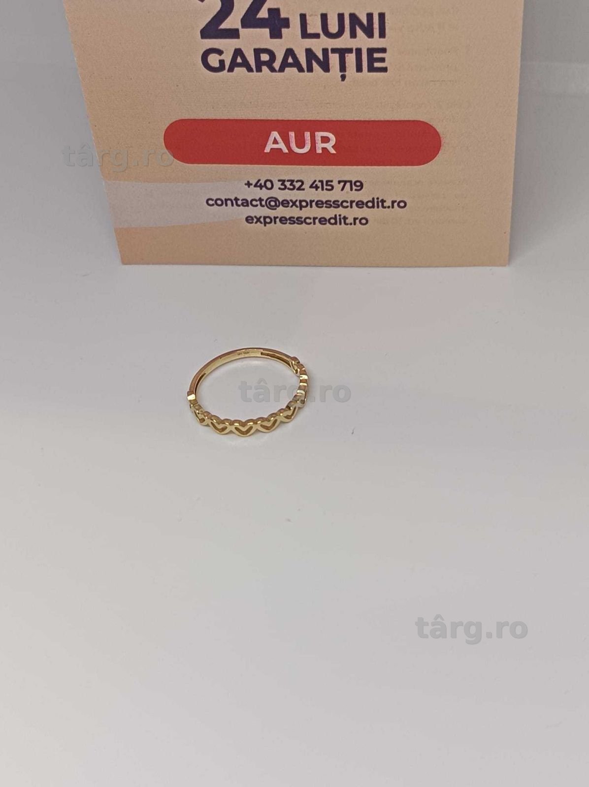 Inel Aur 14K 1.09g (Ag 4 Dacia B.52494) Garantie 2 Ani 2