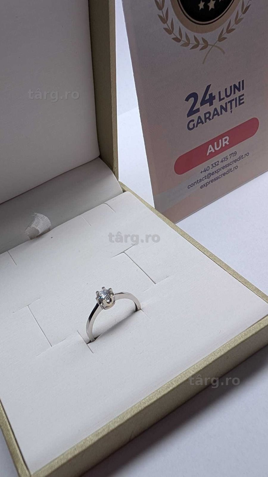 (AG42) Inel Aur 14K 1.93g B:13770.1-Garantie 2 Ani!