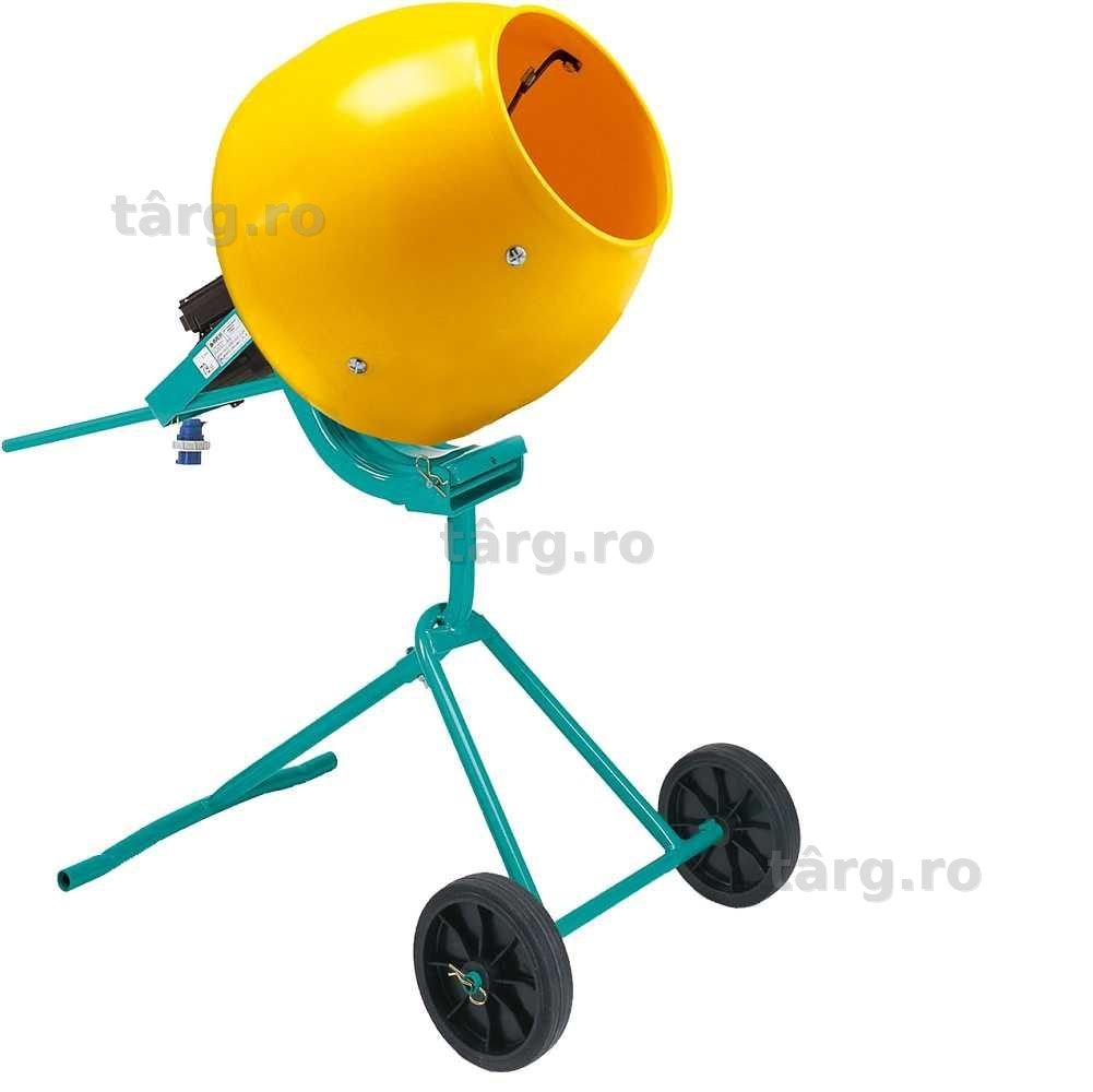 Betoniera Imer Minibeta, capacitate 138 l, diametru cuva plastic HDPE, 230V,