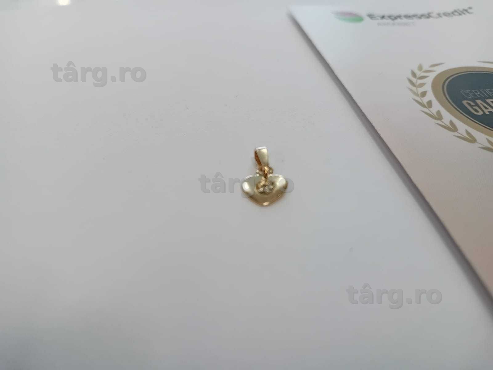(AG33) Medalion Aur 14K / Garantie 2 Ani.