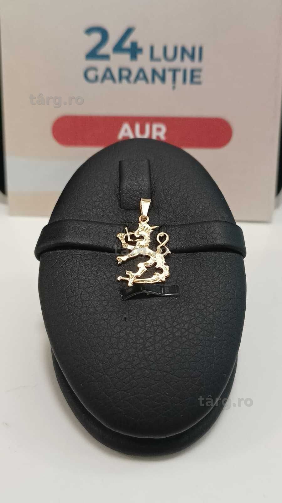 Pandantiv aur 14K 1.09gr [ AG24 Harlau B.46120.1] - Garantie 2 ani!