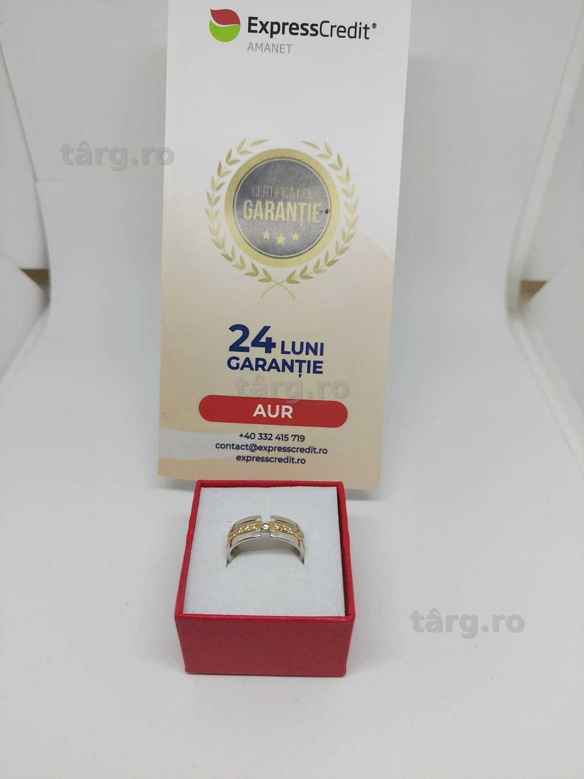 Verigheta aur 14k 5.36g [34785.2/30 Pacurari 2] Garantie 2 ani!! 2