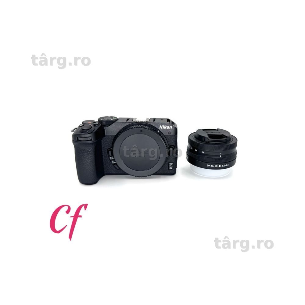 Nikon Z 30 Kit cu Obiectiv 16-50mm DX f/3.5-6.3 VR - 24 cadre !