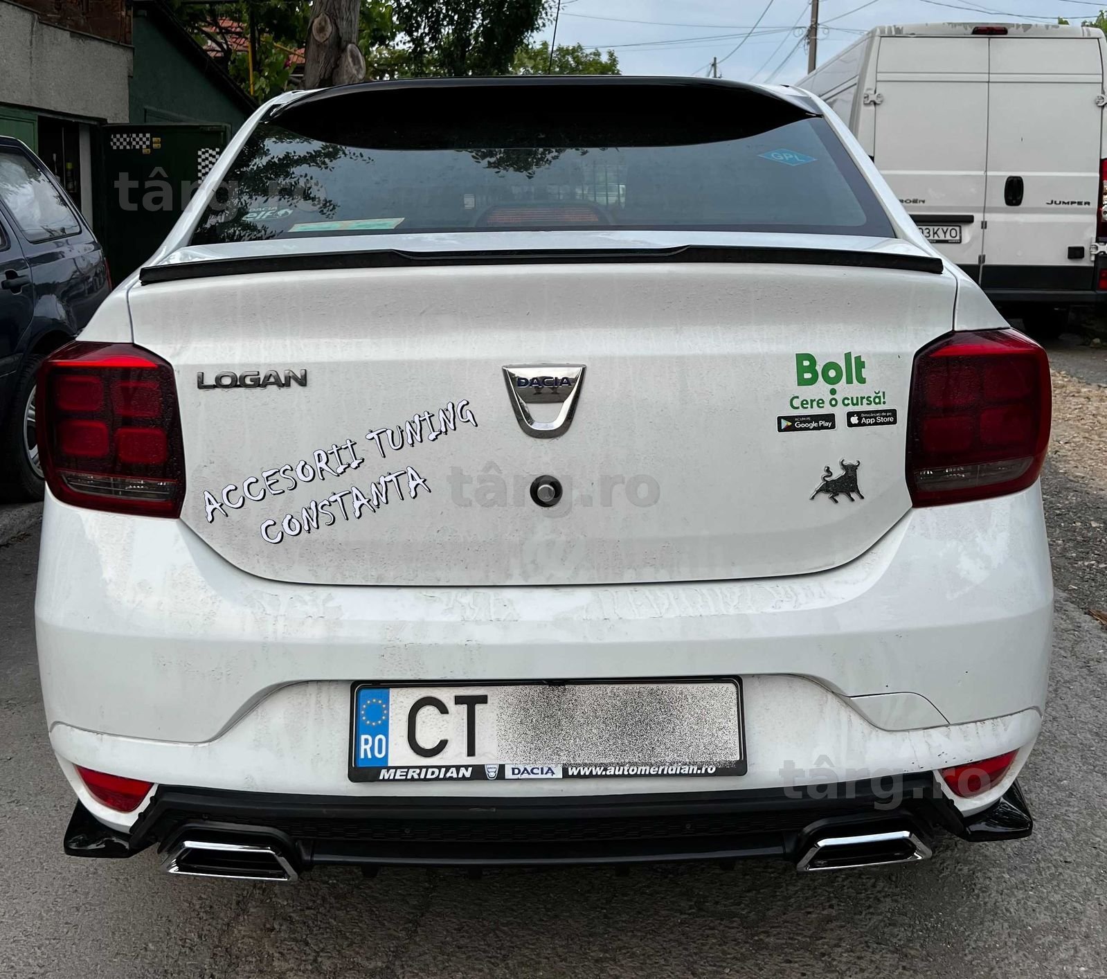 Coltare / Extensie Bara Spate Model Universal - Dacia Logan 2