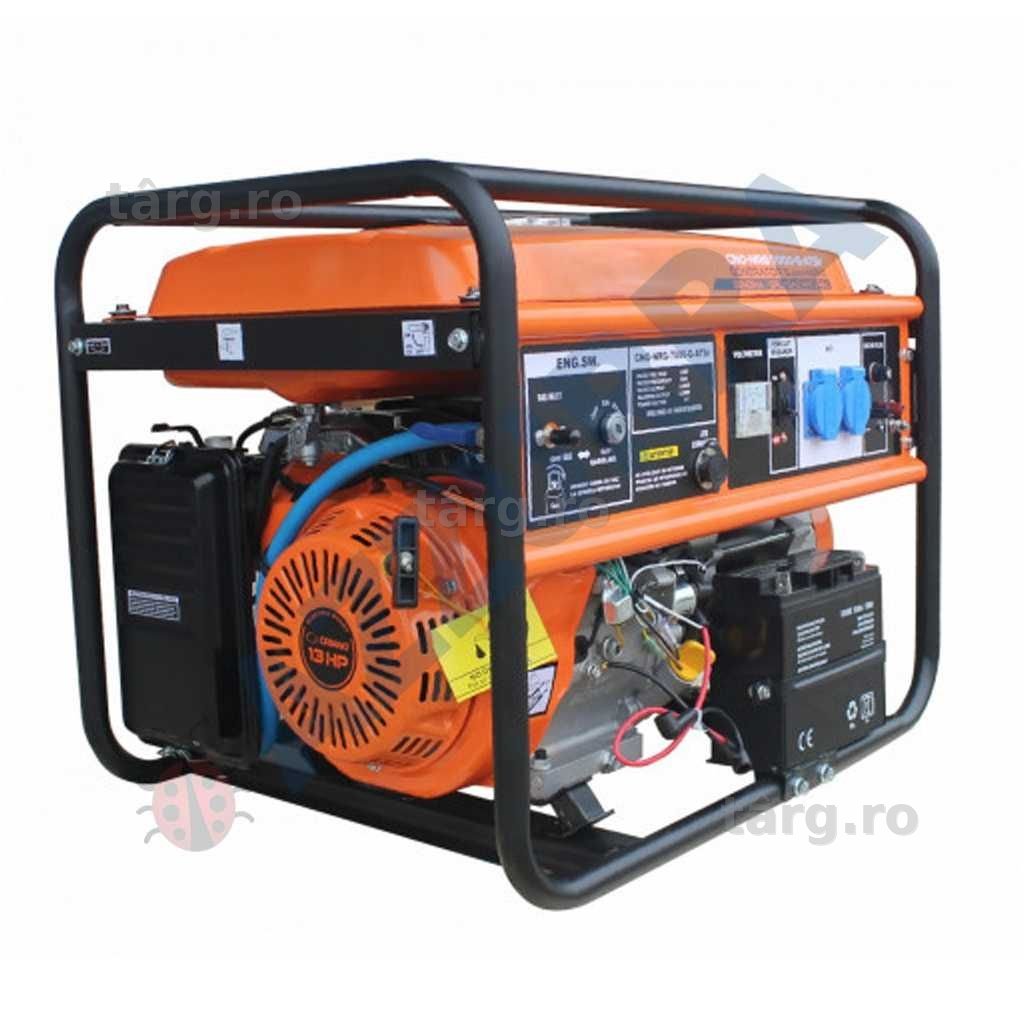 Generator de curent 5.5 kW SuperHIBRID (GPL + Gaz Natural + Benzina)