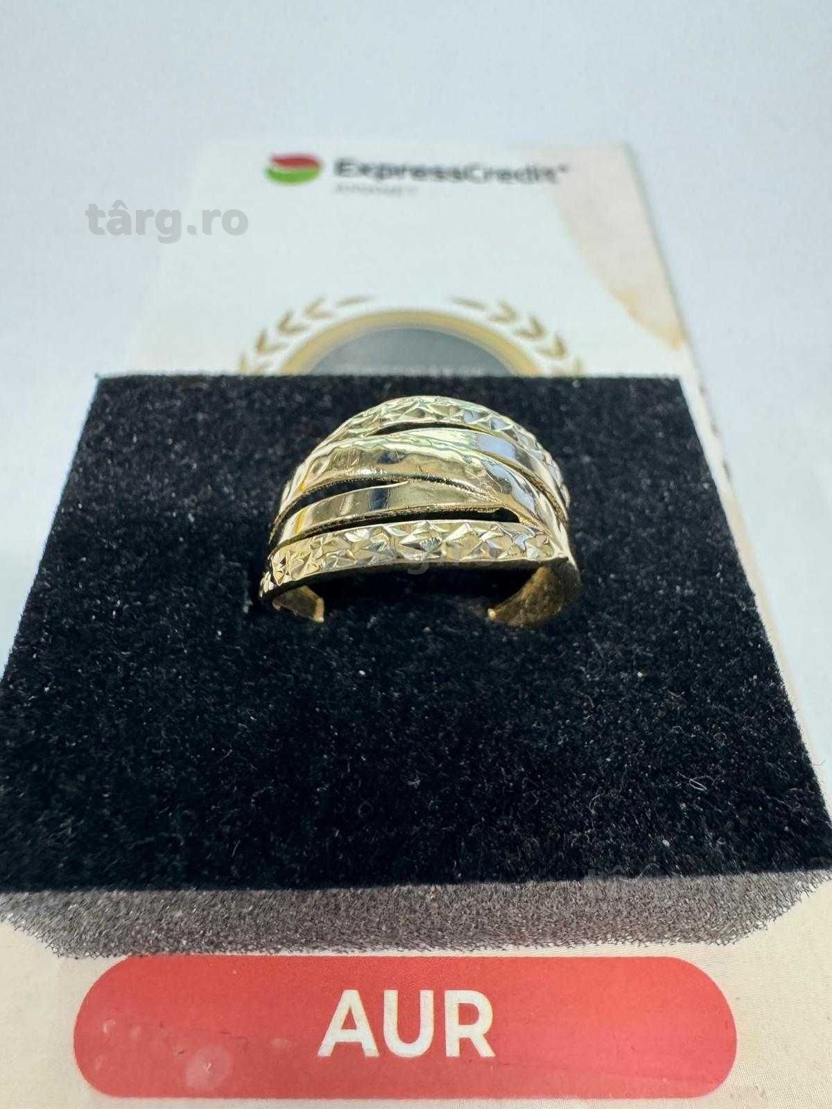 Inel din aur 14k (70027.1/ 10 Pacurari 1) garantie 2 ani! 2
