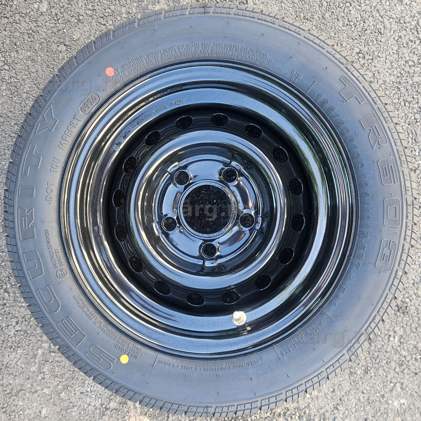 195/50 R13C Roata completa SECURITY 6Jx13 5x112 ET30 Valva metalica 2