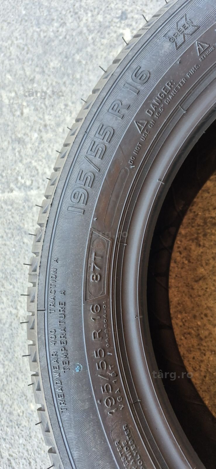 4 anvelope vara noi Michelin 195/55/16,dot 2022.Pretul este pe bucata. 5