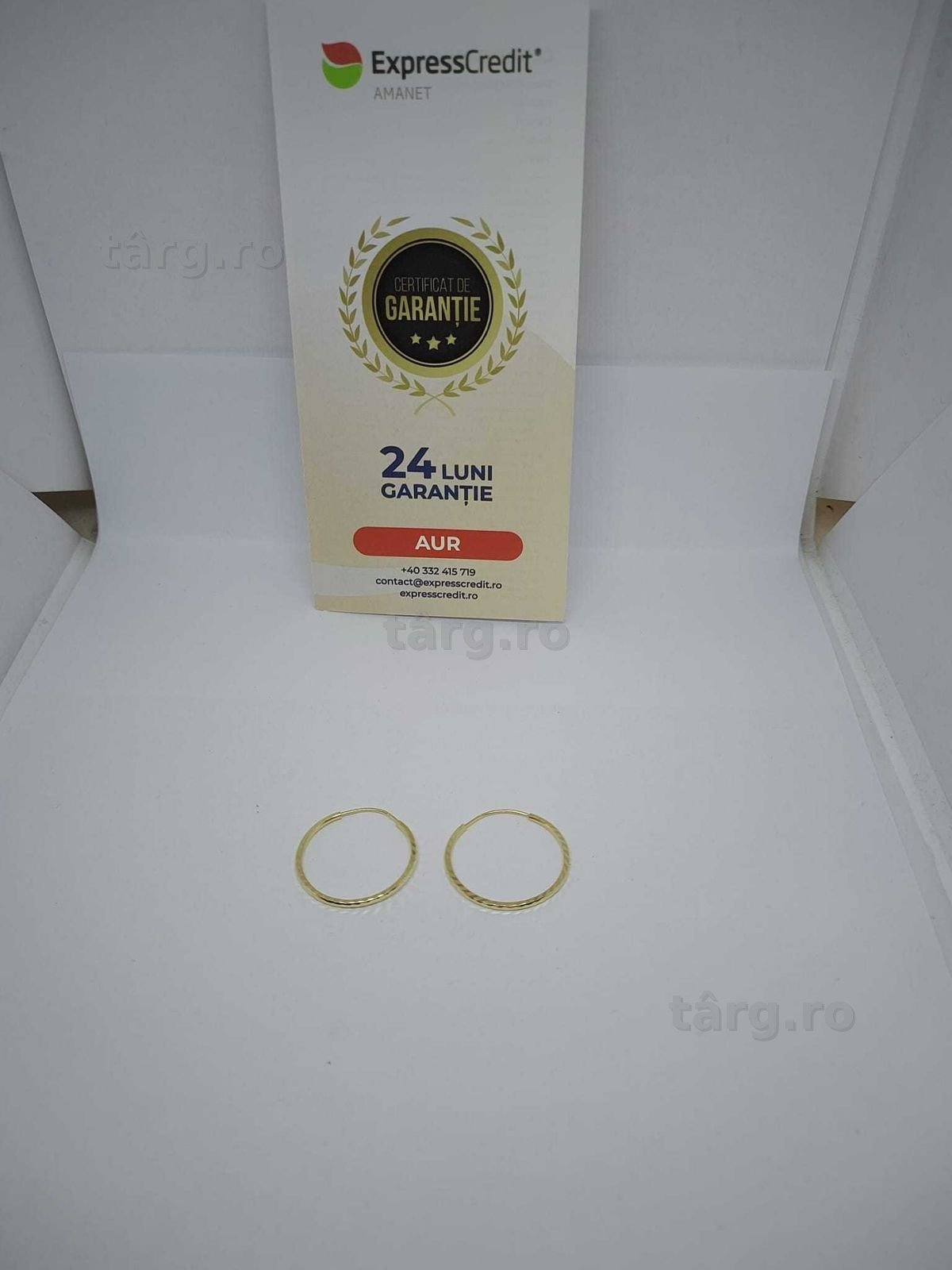 Cercei aur 14k 1.69gr [35319/30 Pacurari 2] Garantie 2 ani!