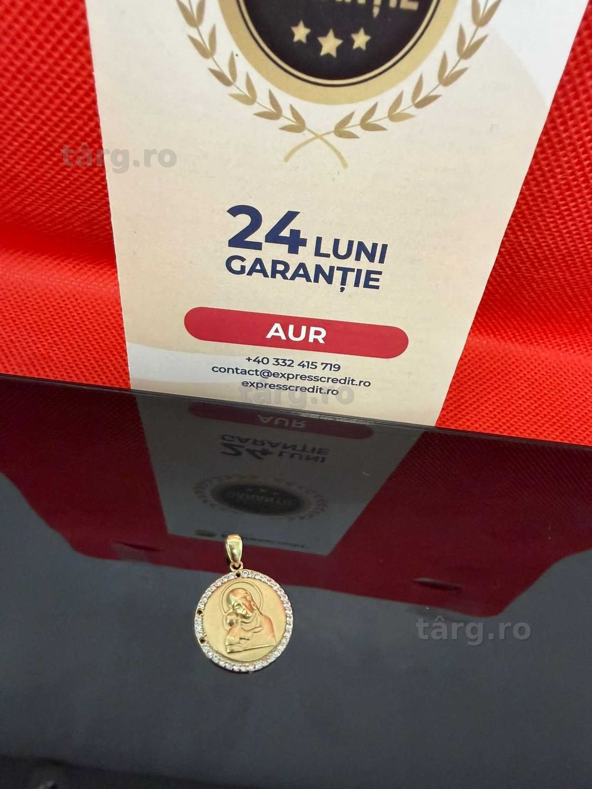 Pandantiv aur (AG32 B4309.2-ag46) 2 ANI GARANTIE! 4