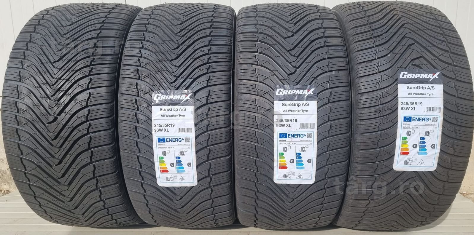 245/35 R19, 93W, GRIPMAX, All Season XL, Anvelope mixte M+S