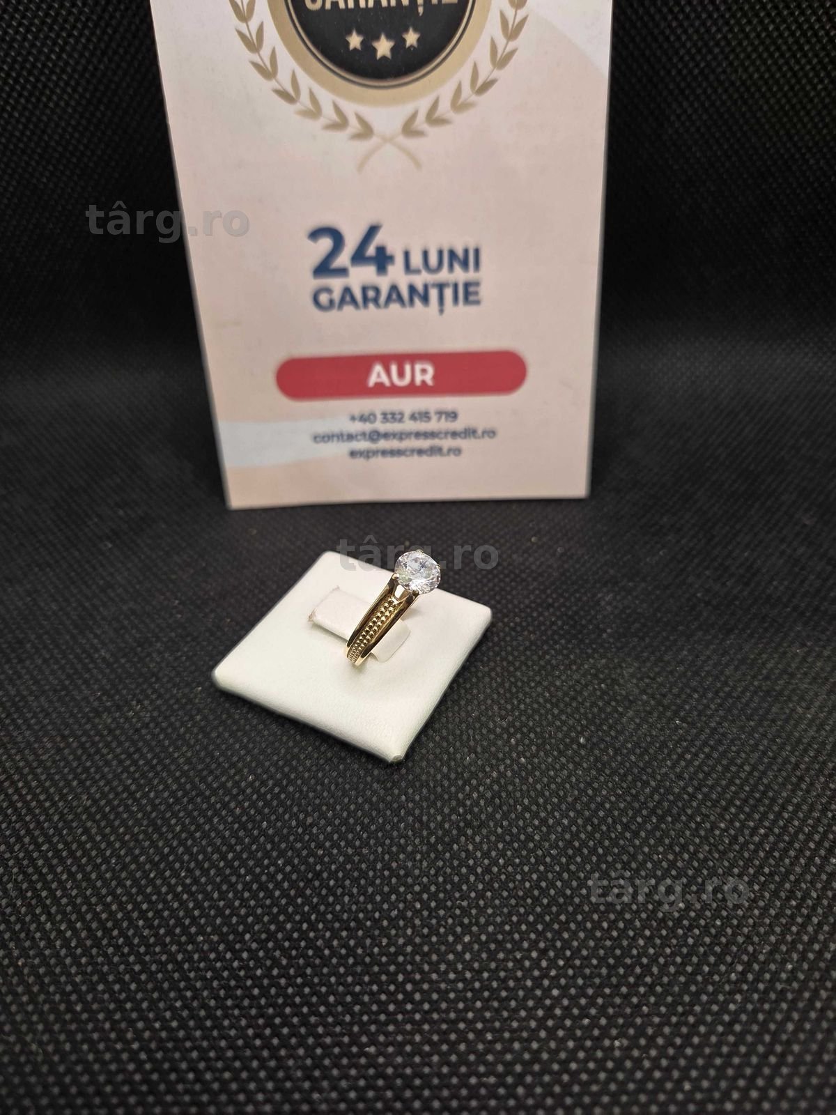Inel aur 14K 2.43g (49953.4 Ag11 Piata Nicolina) Garantie 2 ani! 3