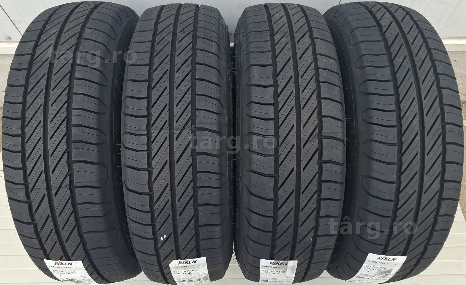 225/75 R16C, 118R, RIKEN (by Michelin), Anvelope de vara M+S 2