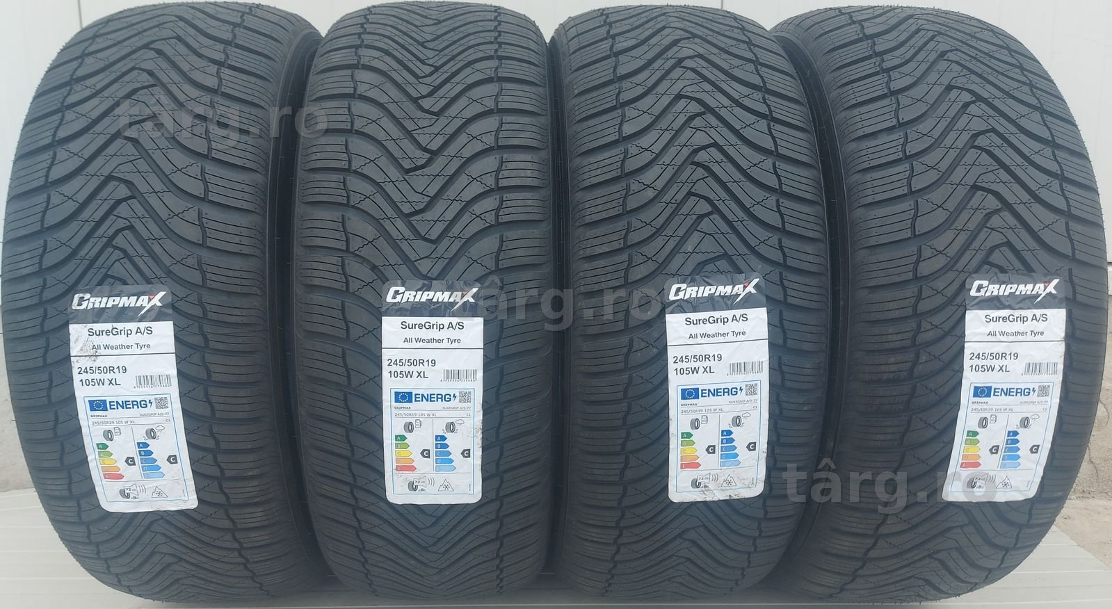 245/50 R19, 105W, GRIPMAX SureGrip A/S XL, Anvelope All Season M+S