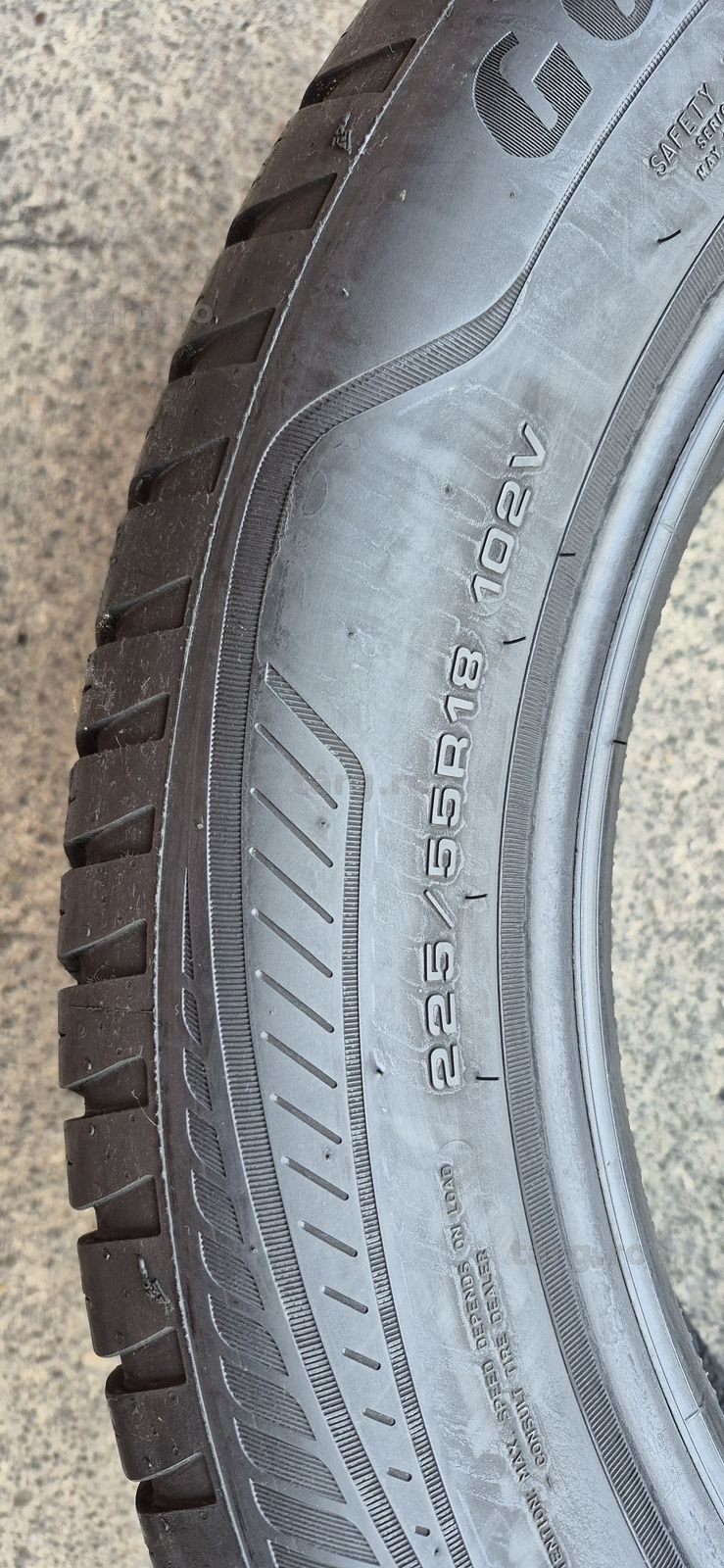 2 anvelope M+S ca noi Goodyear 225/55/18,dot 2023.Pretul este pe bucata. 4