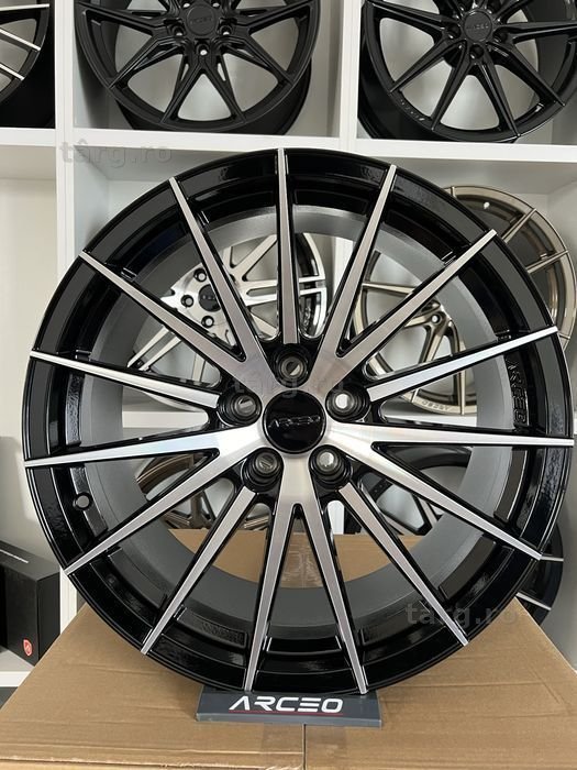 Jante R18 5x112 Arceo Lisbon Noi Audi A3 A4 A5 A6 A7 A8 Q3 Q5 Q7 Mercedes C E S CLA CLS GLC GLE BMW G20 G30 F40 X1 X3 VW Golf Passat Tiguan