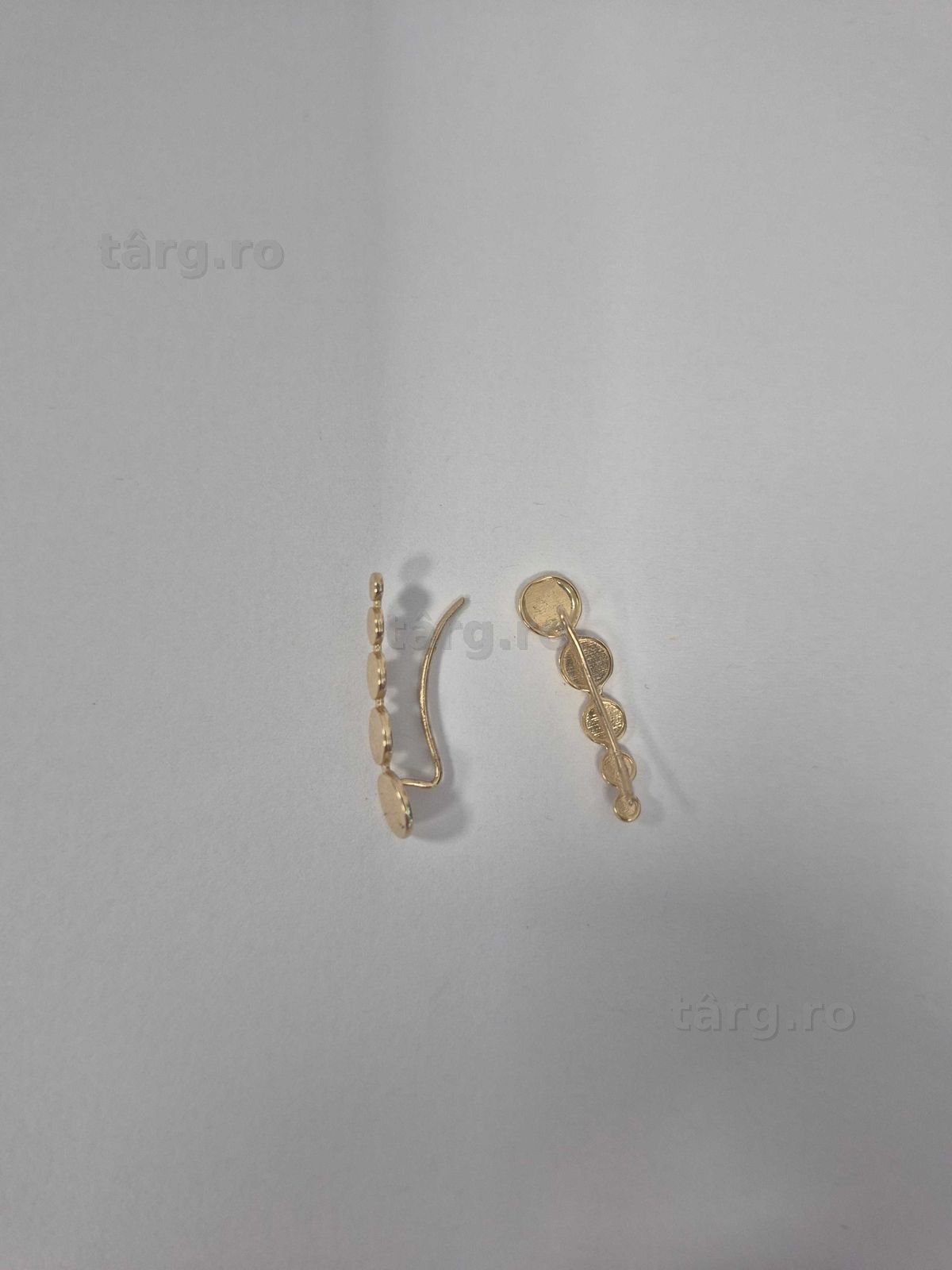 Cercei AUR 14K 1.17g (52424.2/30 Pacurari 2) Garantie 2 ani! 2