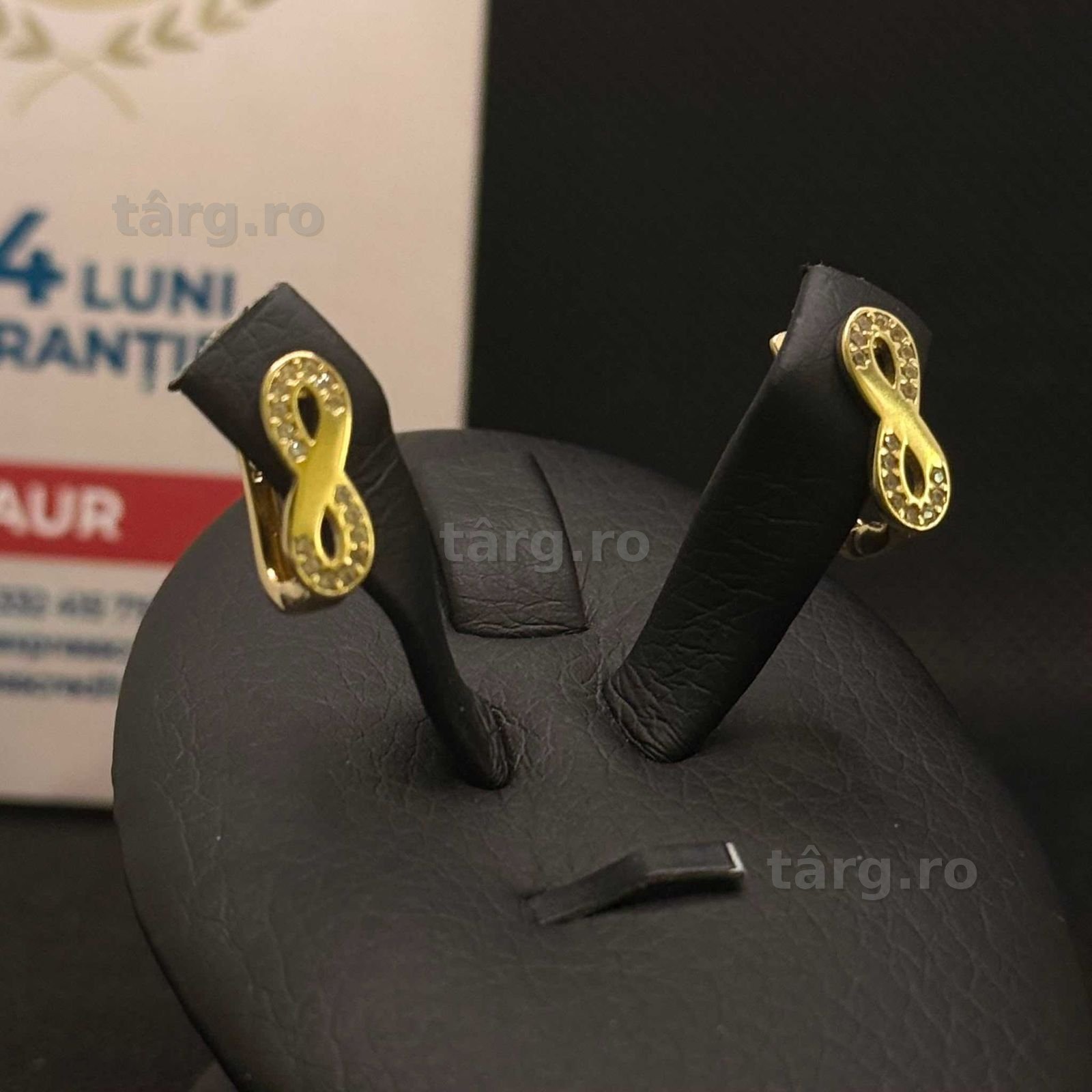 Cercei aur 14K 2.4g (AG15 Gara 1 B34131.1) Garantie 2 ani!