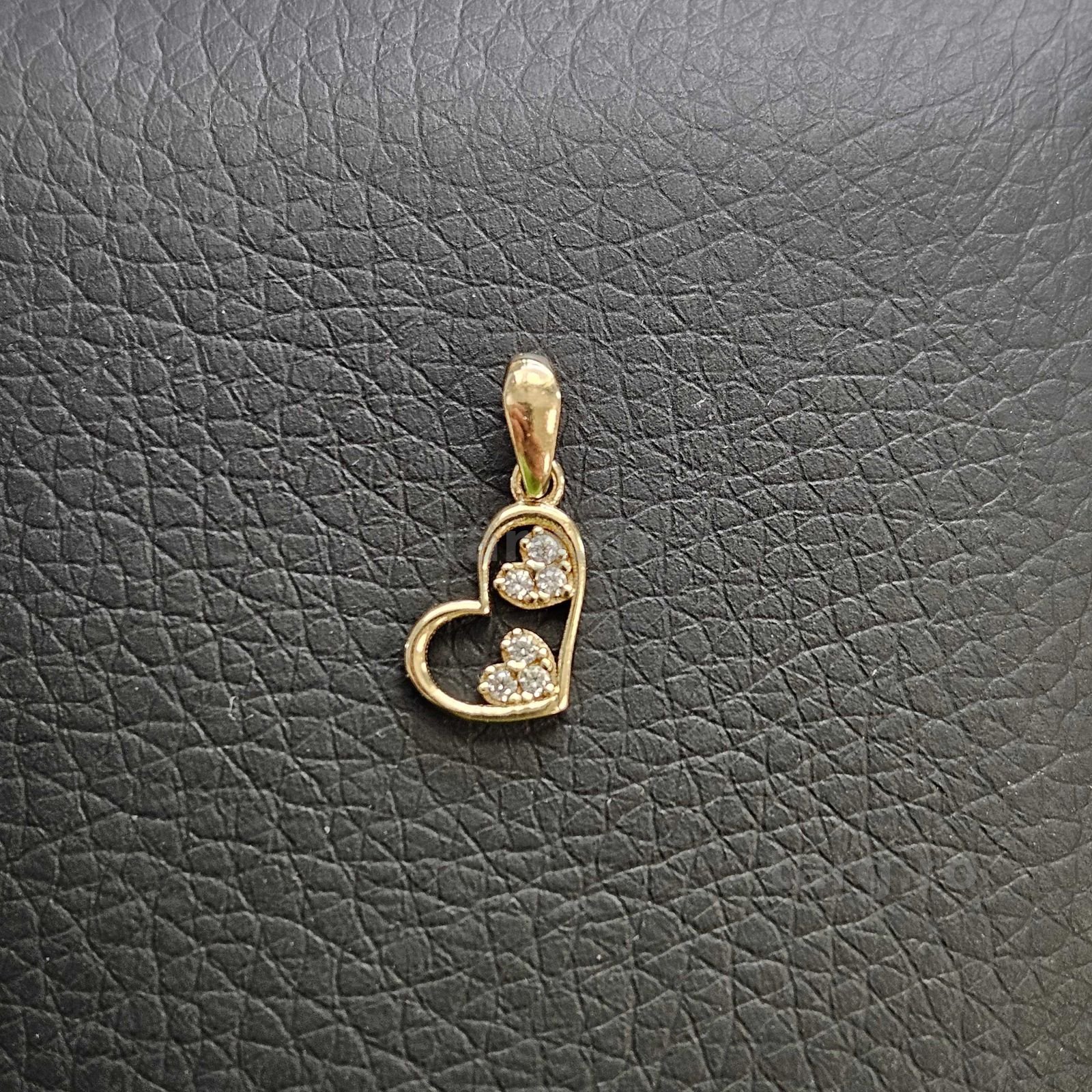 Medalion Aur 14K - 0.60 grame / 250 lei ( B34390.7 / Ag28 Doi Baieti ) 2
