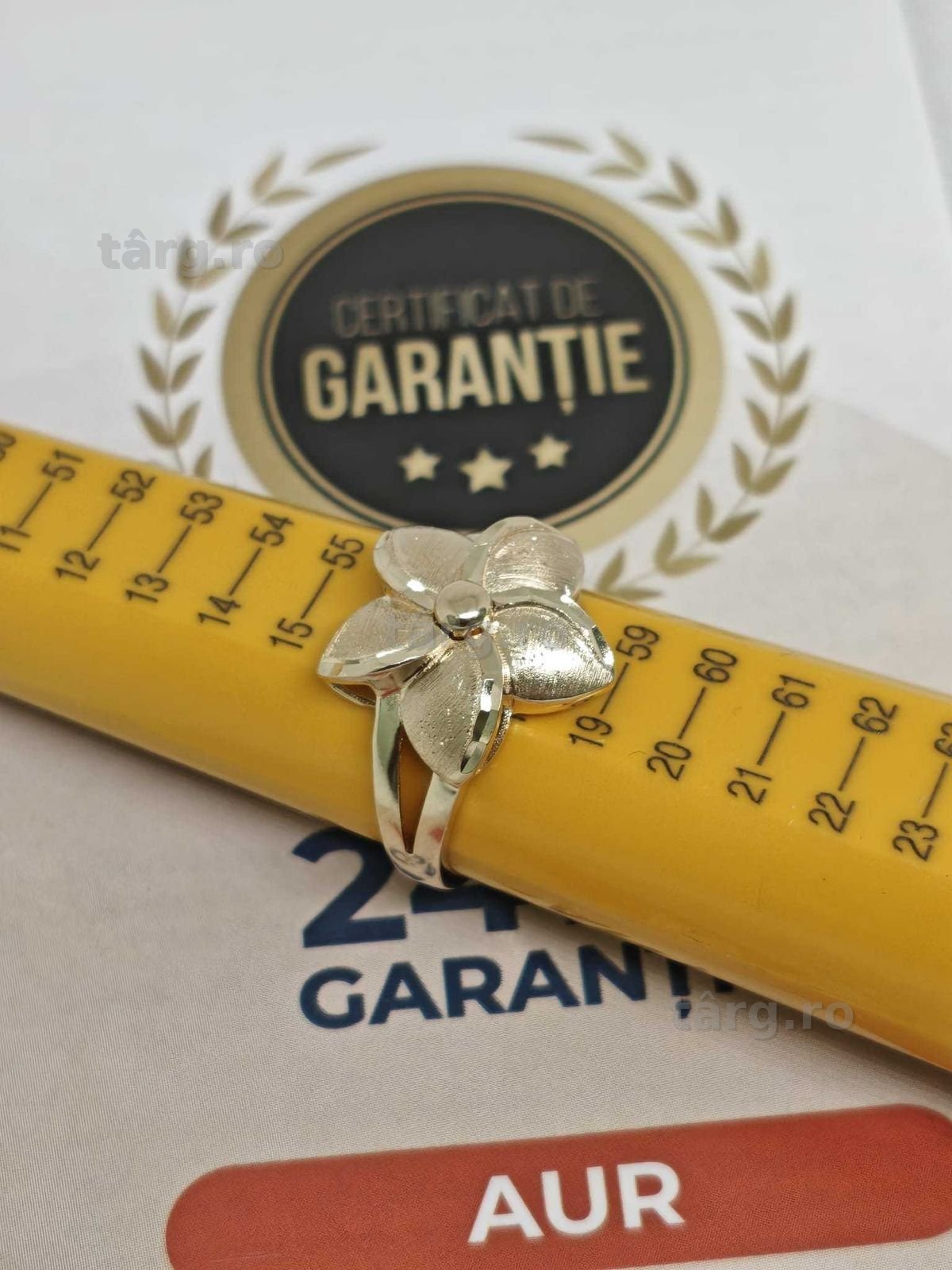 Inel din aur de 14K 3.62gr (Ag43 Falticeni B4115.1) - Garantie/Factura 3