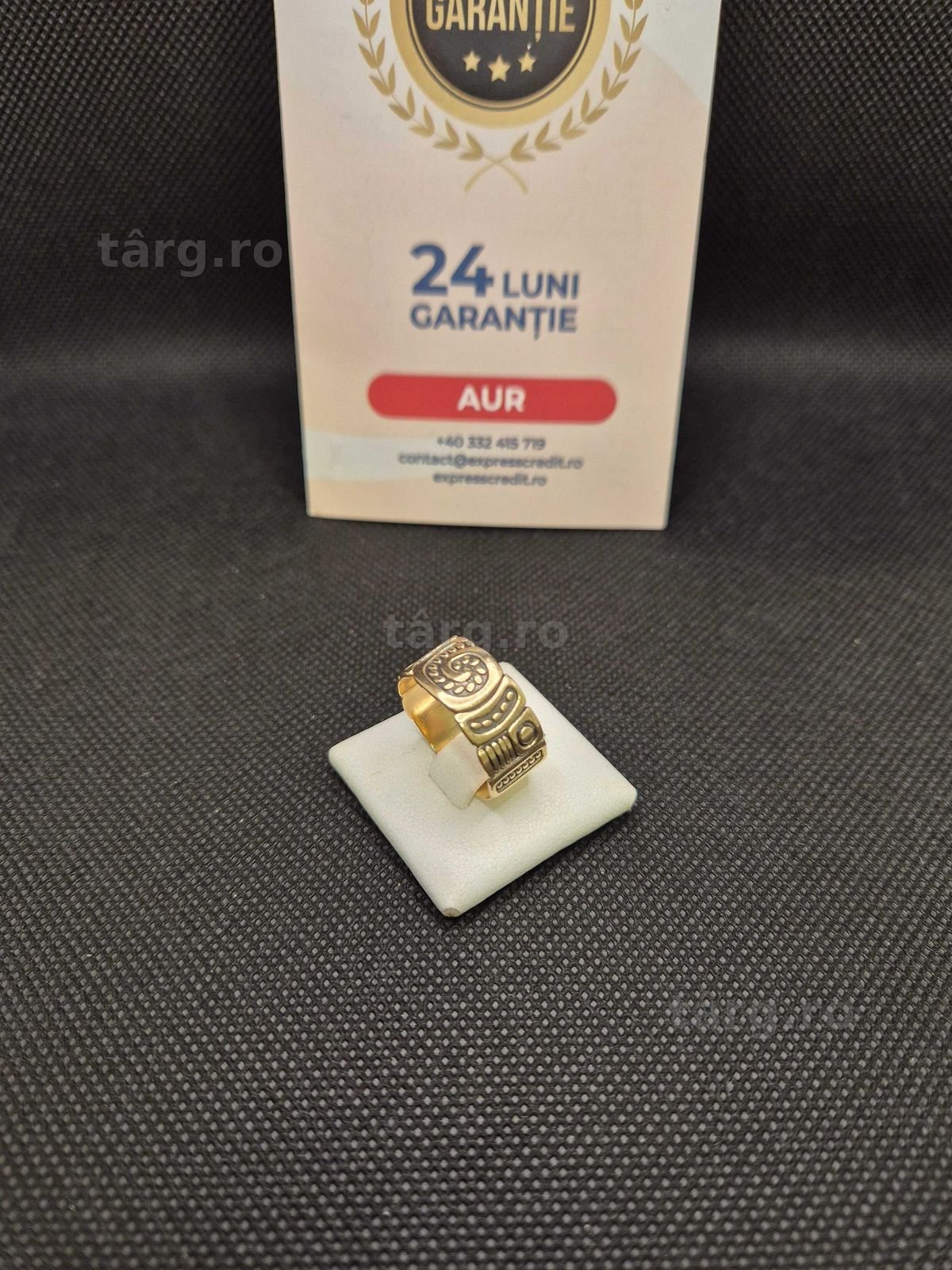 Inel aur 14K 4.76g (49556 Ag11 Piata Nicolina) Garantie 2 ani! 3