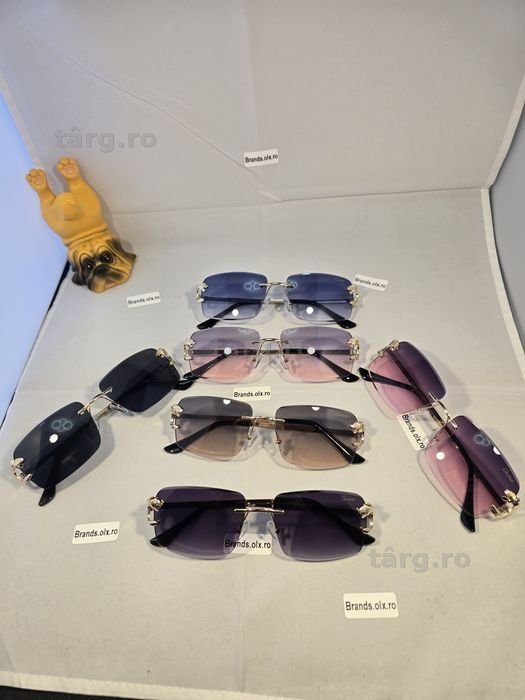 Set Ochelari de soare Cartier Rimless, 17594, made in Italy