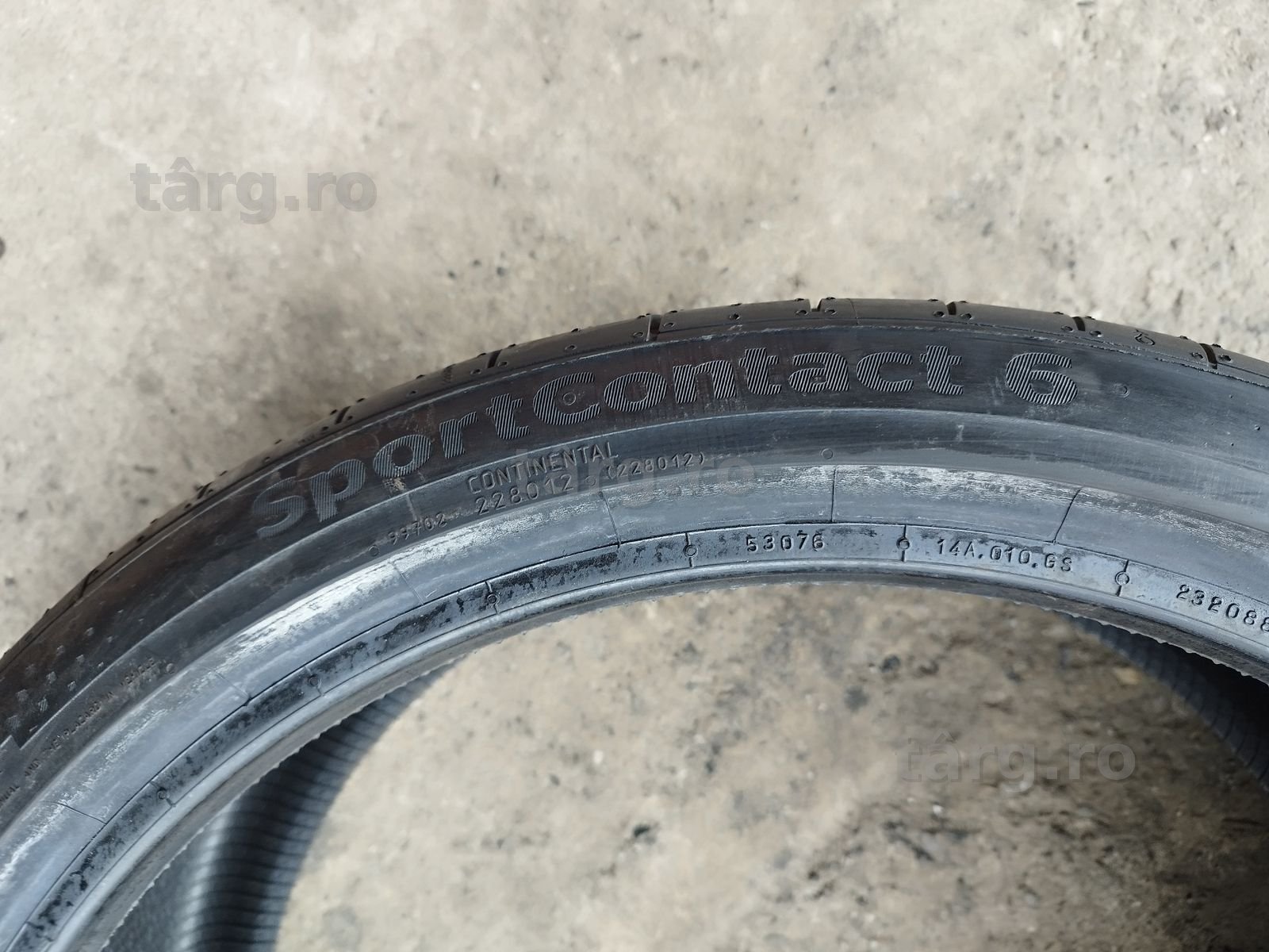 2 anvelope de vară  noi Continental PremiumContact6 225/35/19 dot 2018 6