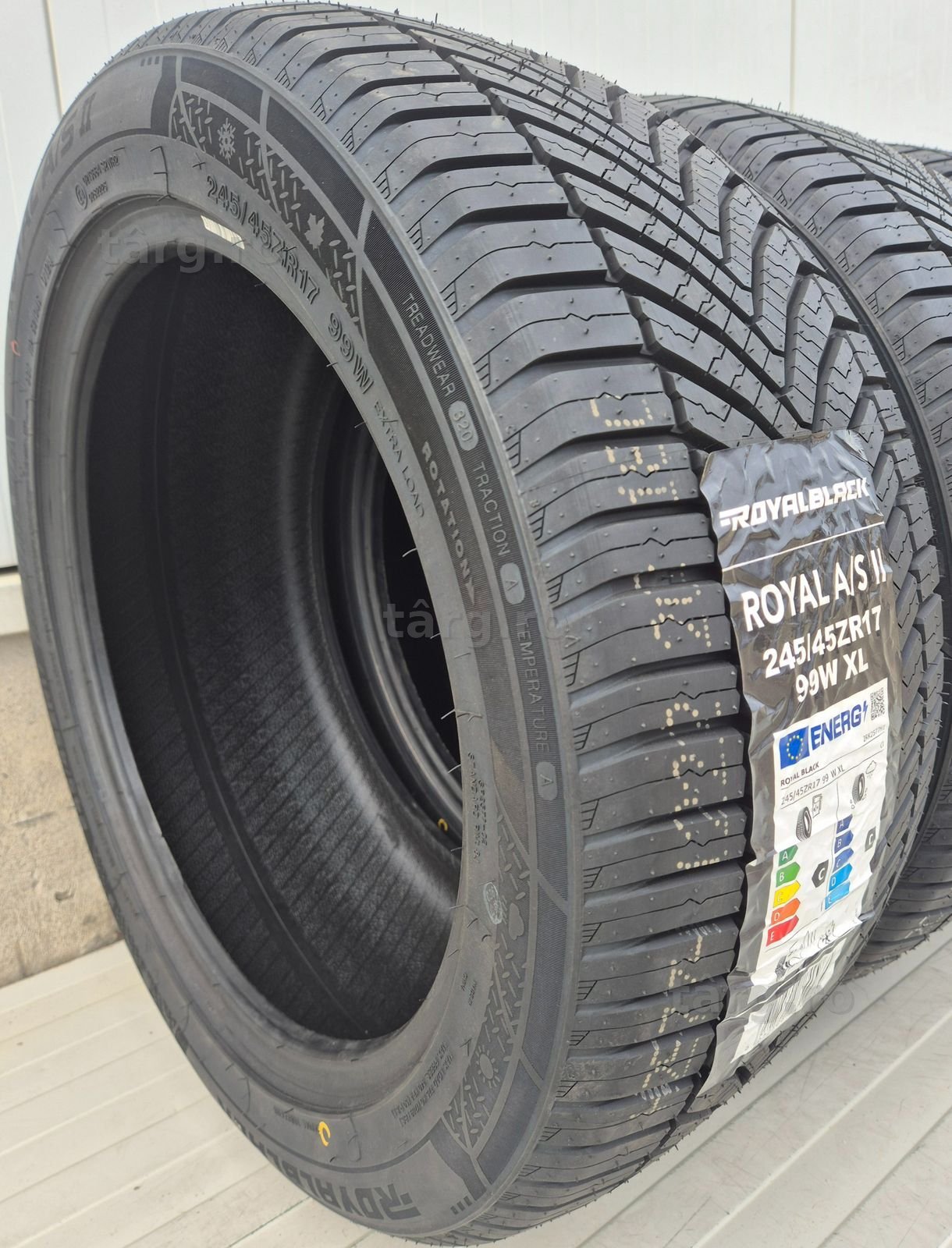245/45 R17, 99W,ROYAL BLACK Royal A/S XL, Anvelope All Season M+S 3