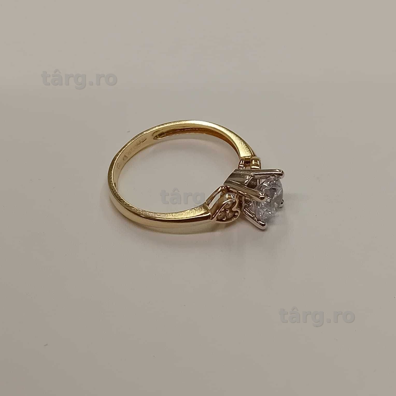 Inel aur 14k (ag49 Esplanada b.7755) Garantie 2 Ani 2
