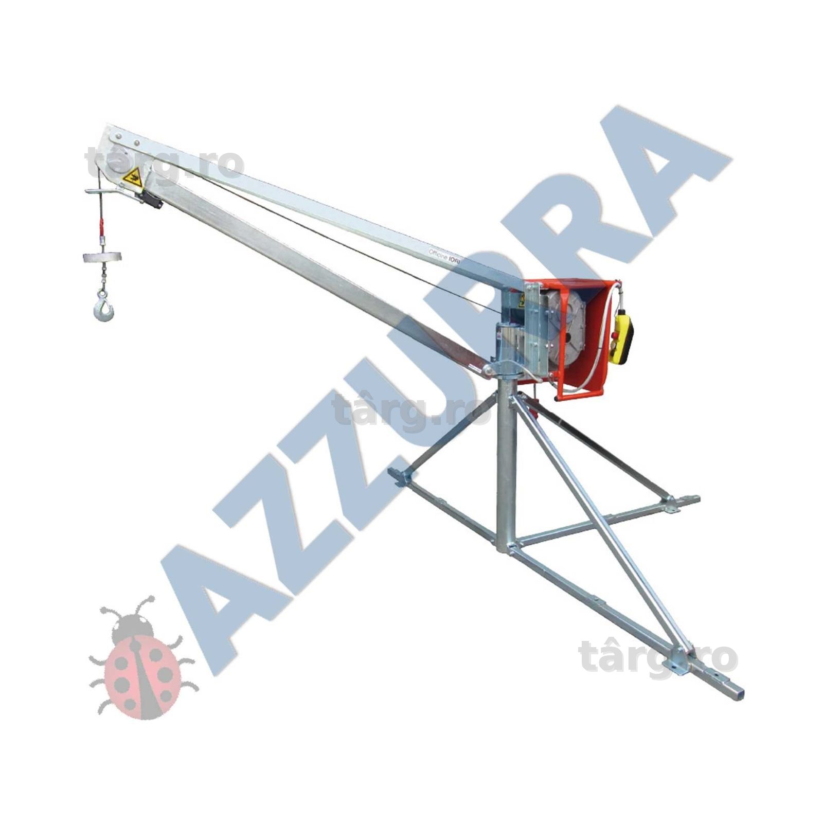 Electropalan tip macara 500 kg Monofazat cu cablu de 40 m