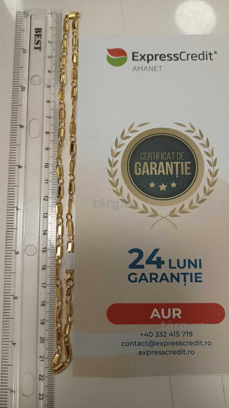 Lant aur 18K 5.60gr [AG24 Harlau B.45876.1] - Garantie 2 ani! 4