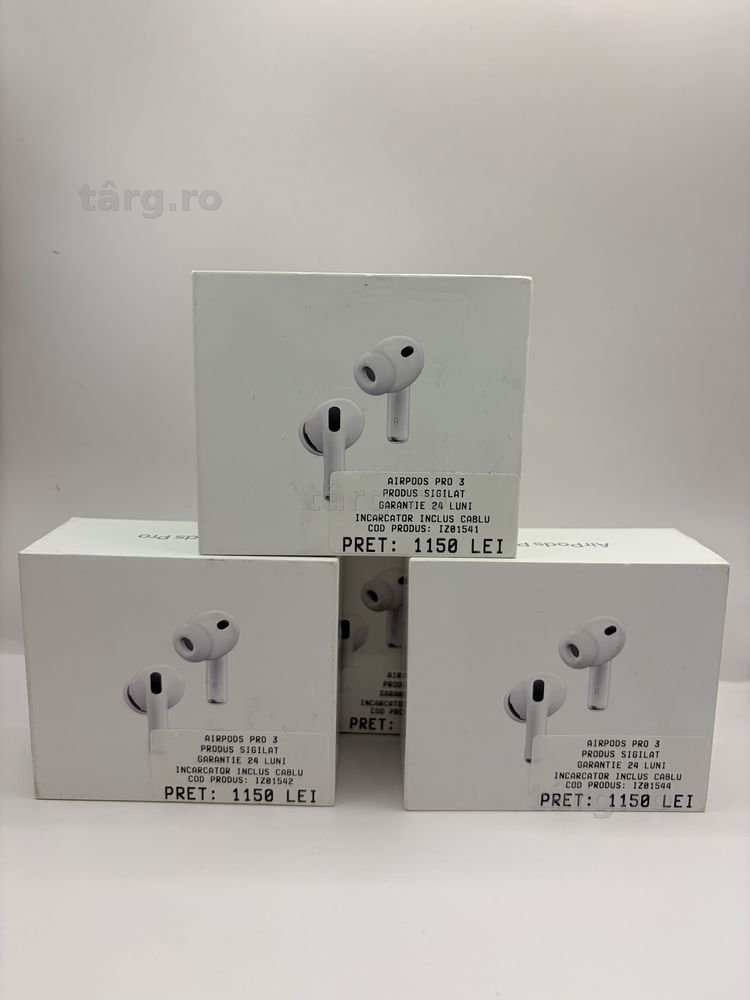 Airpods Pro 3 Noi Sigilate Garantie Rate - zonemag.ro