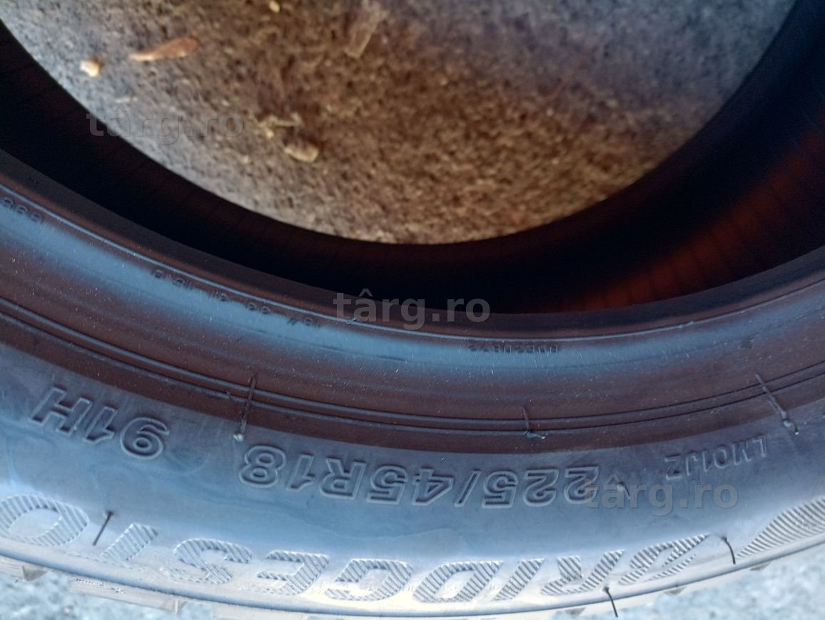 4 anvelope ca si noi RunFlat de iarna Bridgestone 225/45 R18 dot 0720 4