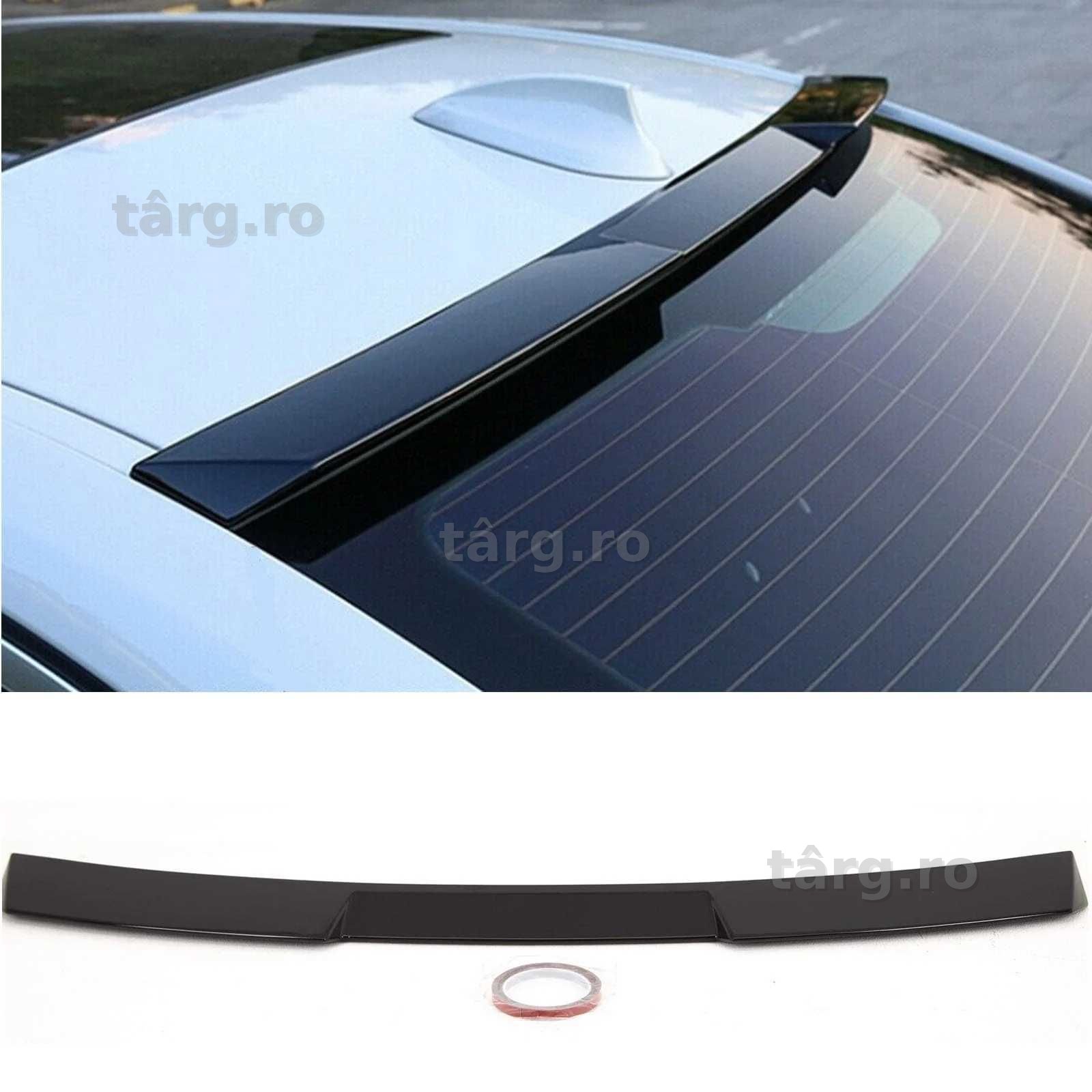 Eleron Lip Luneta Geam BMW Seria 3 G20 M3 M4 G80 VStyle, Negru Lucios