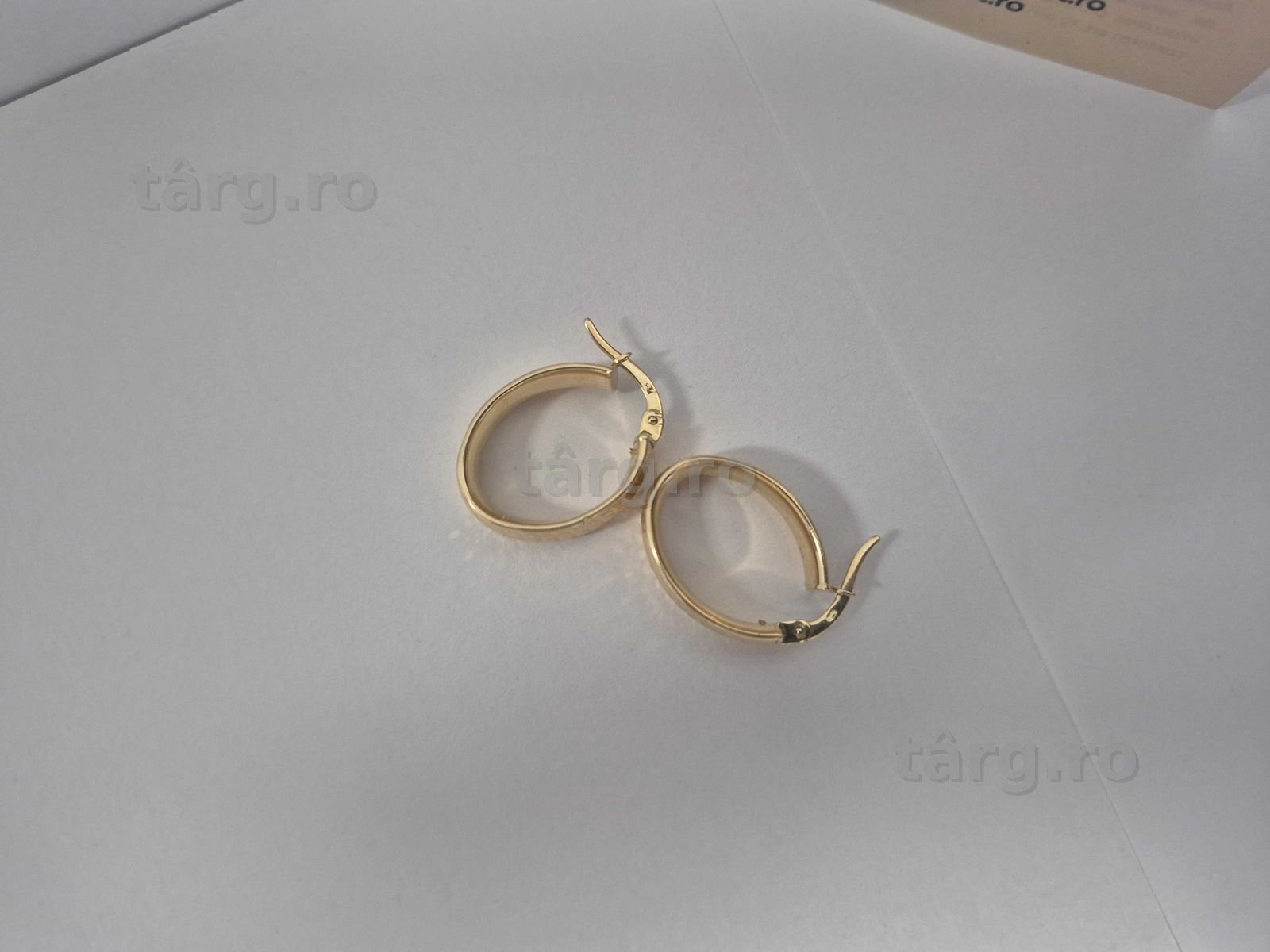 Cercei AUR 14K 2.41g (35008.1/30 Pacurari 2) Garantie 2 ani! 3
