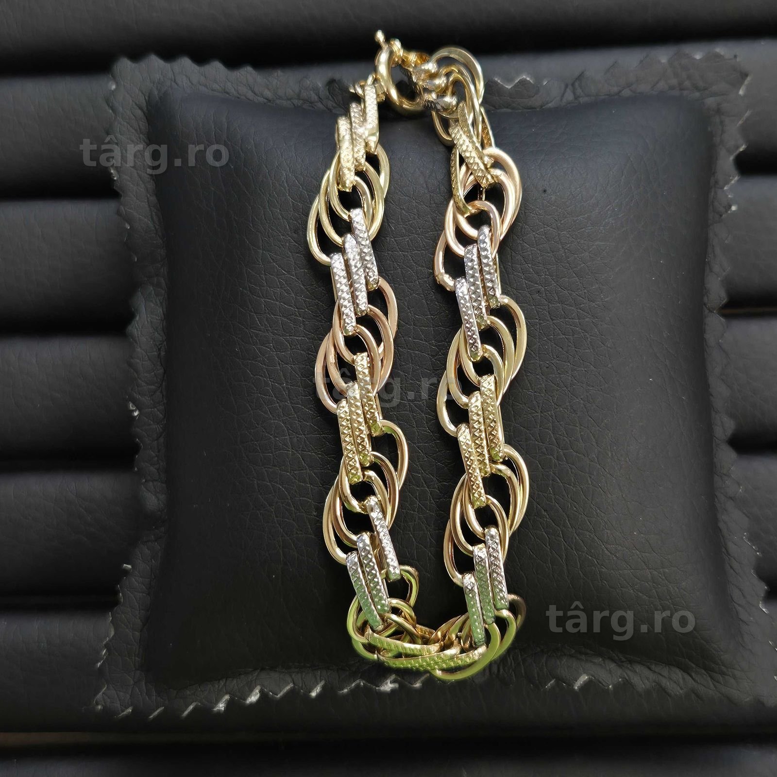 Bratara Aur 14K - 8.05 grame / 3925 lei ( B33288.1 / Ag28 Doi Baieti )