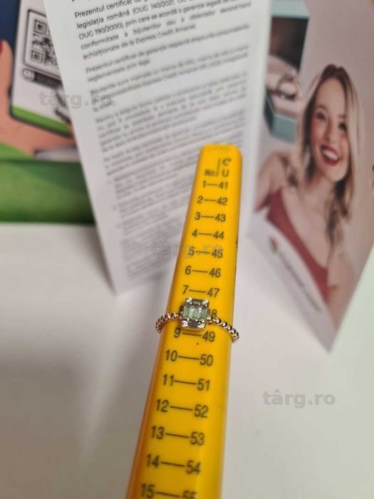 Inel aur 14k 1.33g (b68058.5/AG2 Tudor) Garantie 2 ani! 4