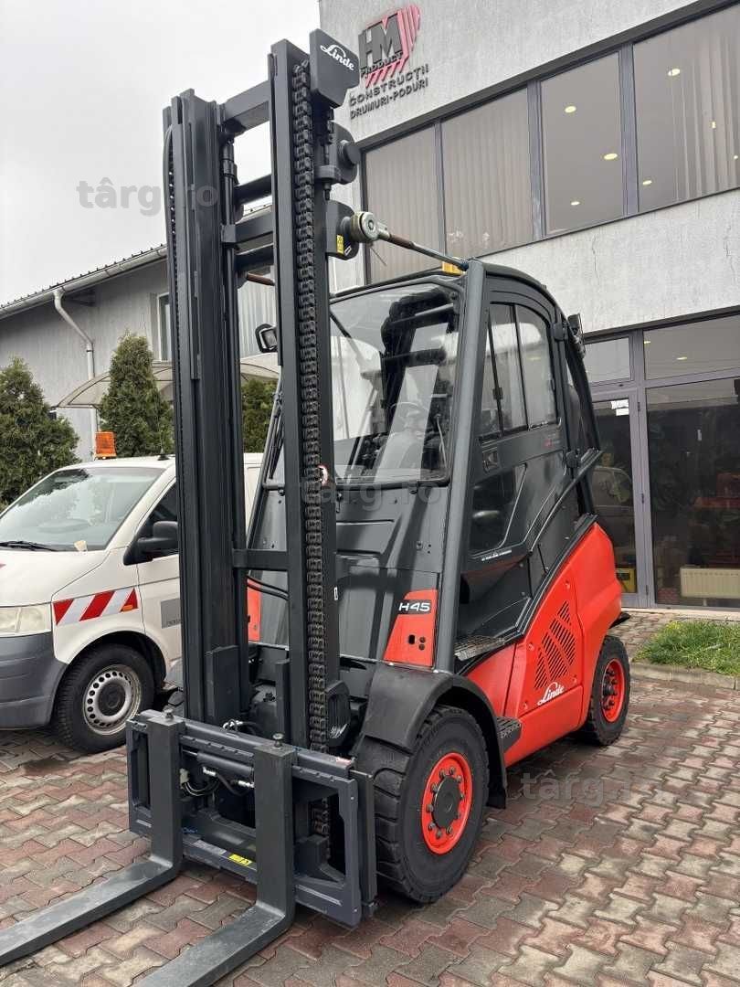 Stivuitor - Motostivuitor Linde H45T-394 GPL Anul fabricației: 12/2008
