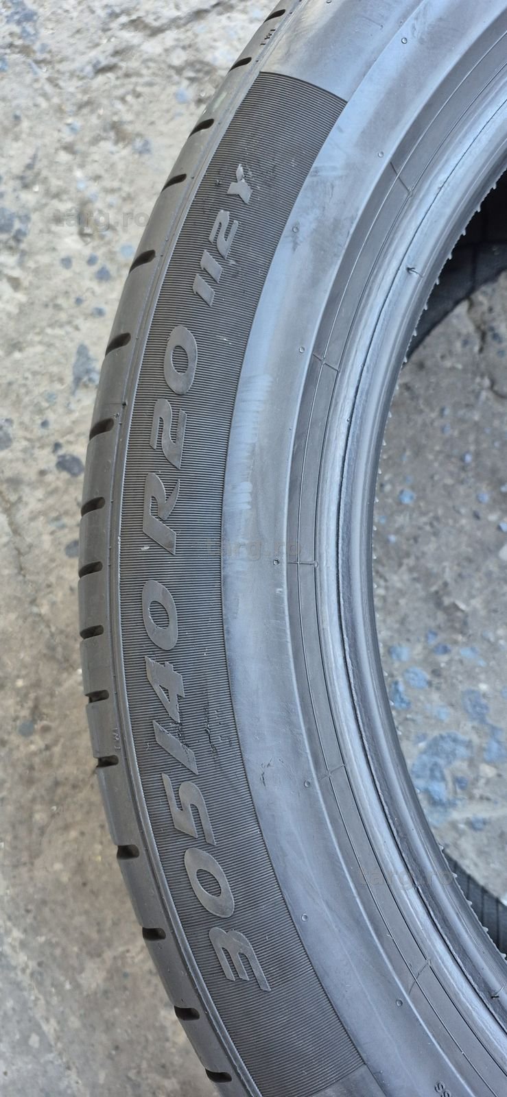 2 anvelope vara runflat Pirelli 305/40/20,dot 2021.Pret/bucata 5