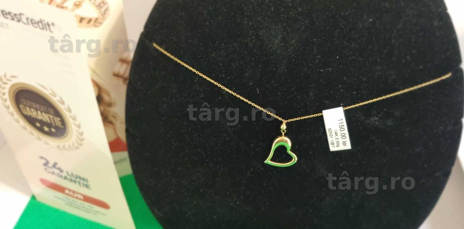 Lant aur 14K 2.5 gr (Ag.7) - Garantie 2 ani!