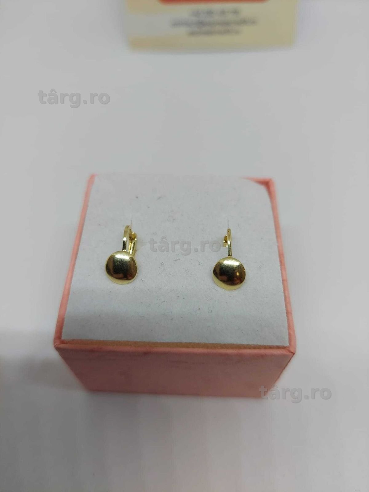 Cercei aur 14k 0.9 gr [35472.2/30 Pacurari 2] Garantie 2 ani! 2