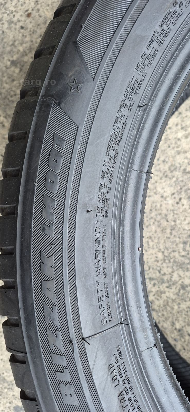 4 anvelope iarna runflat Bridgestone 245/50/19.Pretul este pe bucata 5