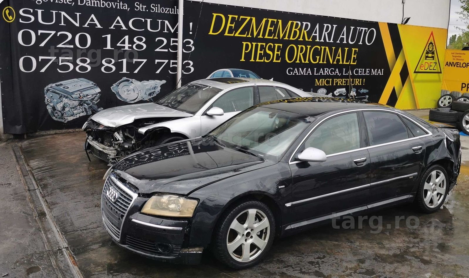 Dezmembrez audi a8 D3 4.2 bvn/stop a8/bara fata a8 d3/capota/interior/