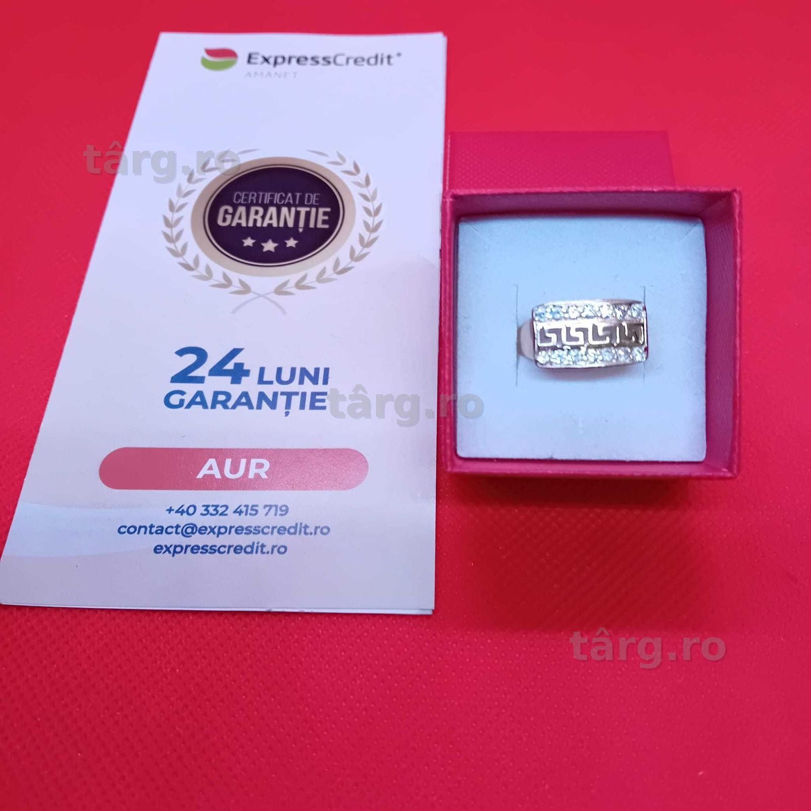 Inel aur 14k 3.49 g (Ag4 Dacia B50672.2)-Garantie 2 Ani