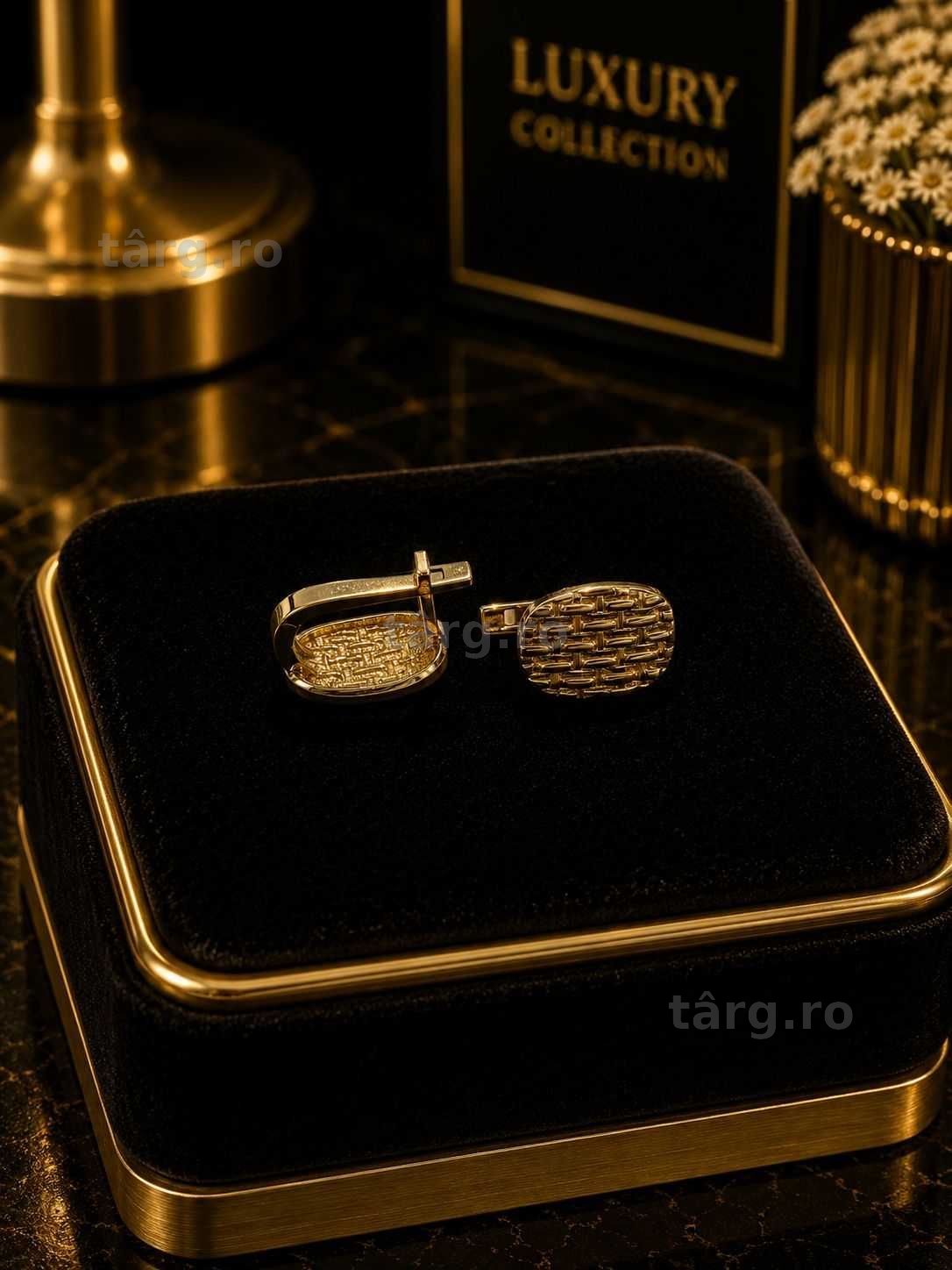 Cercei aur 14K 2.58g ( Galata B8100 ) - Garantie 2 ani! 2