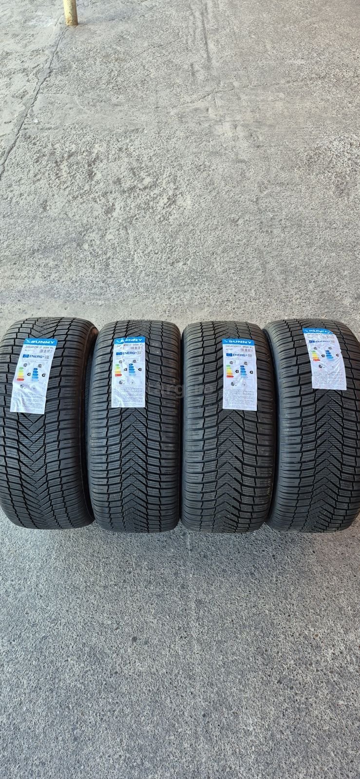 4 anvelope M+S noi Sunny 245/45/17,dot 2024.Pretul este pe bucata.